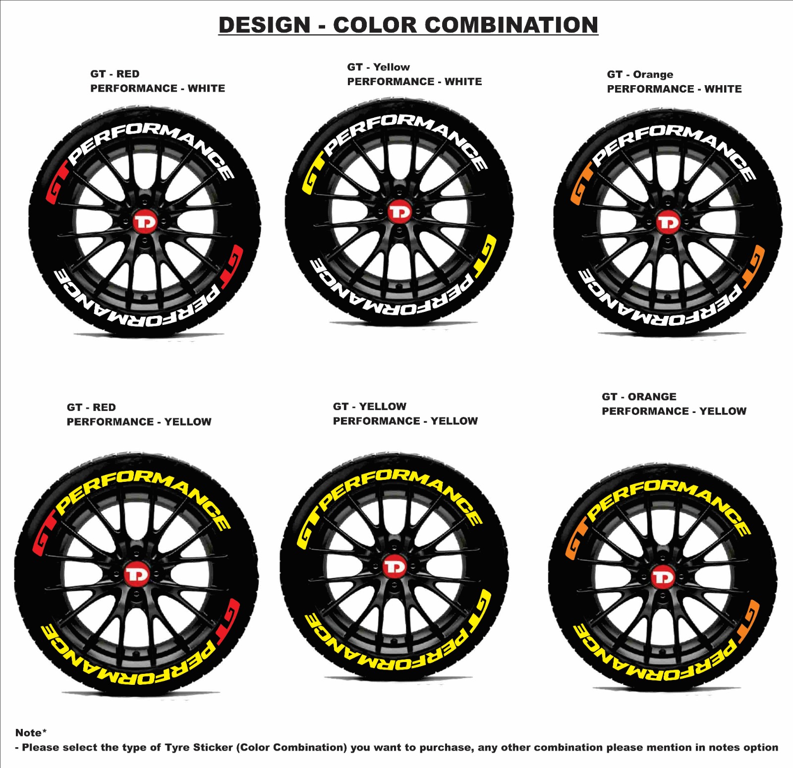YOKOHAMA & STRIP TYRE 3D STICKERS - Image 19