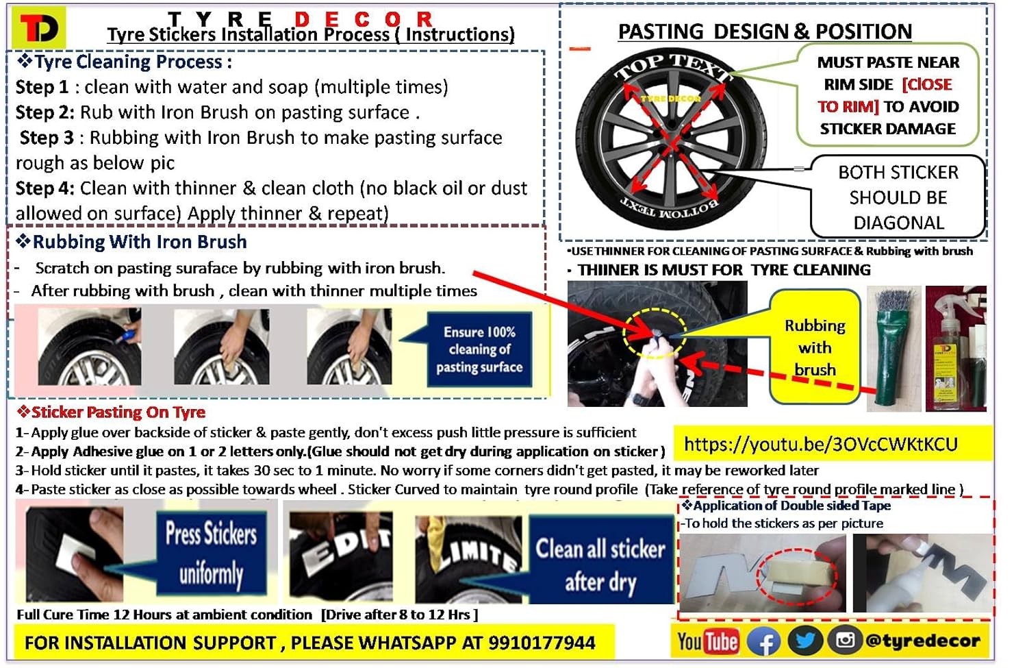 BOBBER 42 TYRE 3D STICKERS - Image 6