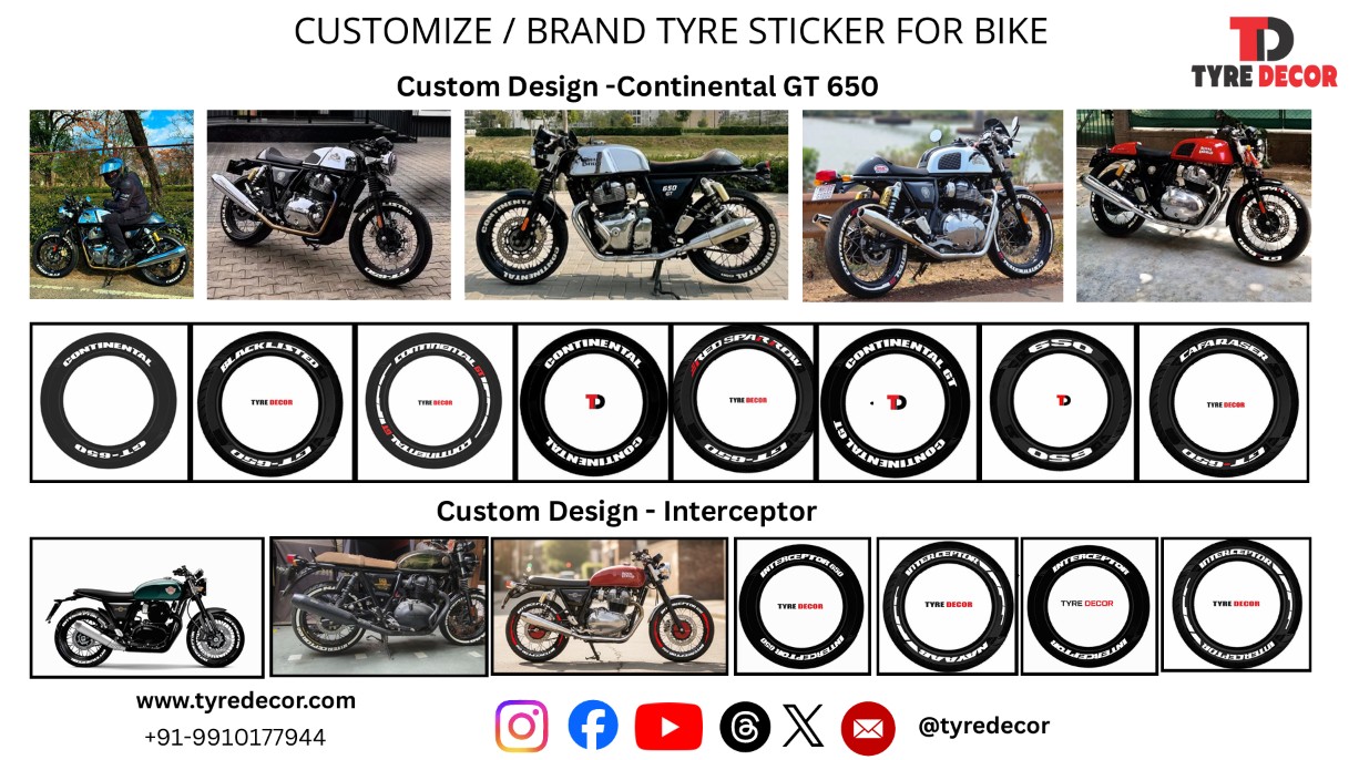 BOBBER 42 TYRE 3D STICKERS - Image 11