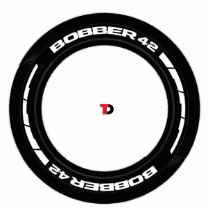 BOBBER 42 TYRE 3D STICKERS