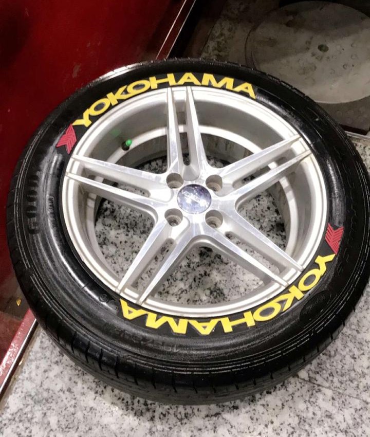 YOKOHAMA TYRE 3D STICKERS - Image 12