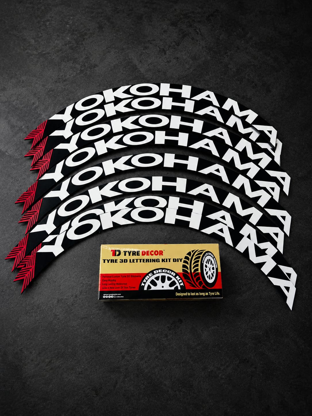 YOKOHAMA & FROAST FREE ARC - CUSTOM TYRE 3D STICKERS - Image 11