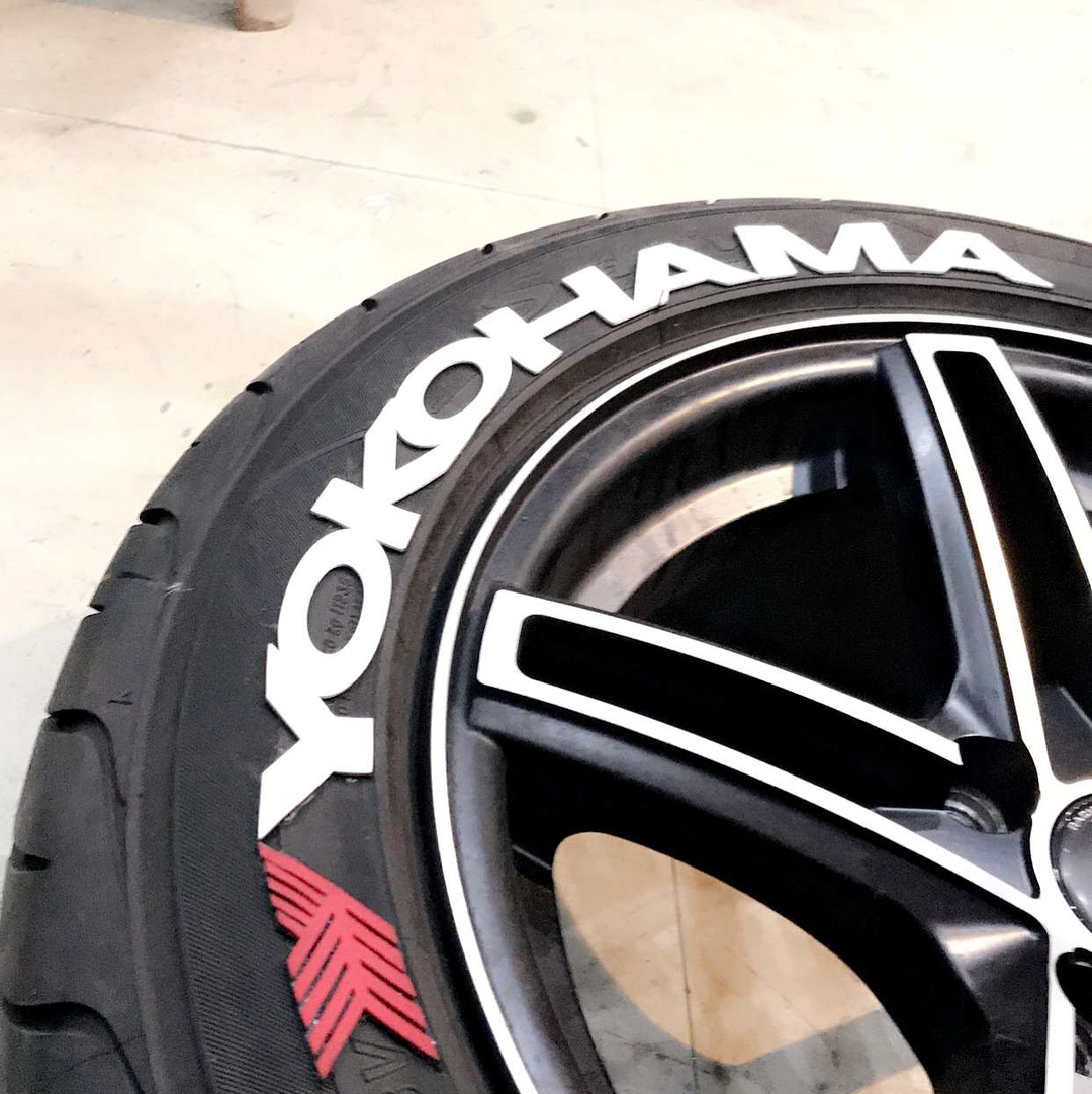 YOKOHAMA & STRIP TYRE 3D STICKERS - Image 18