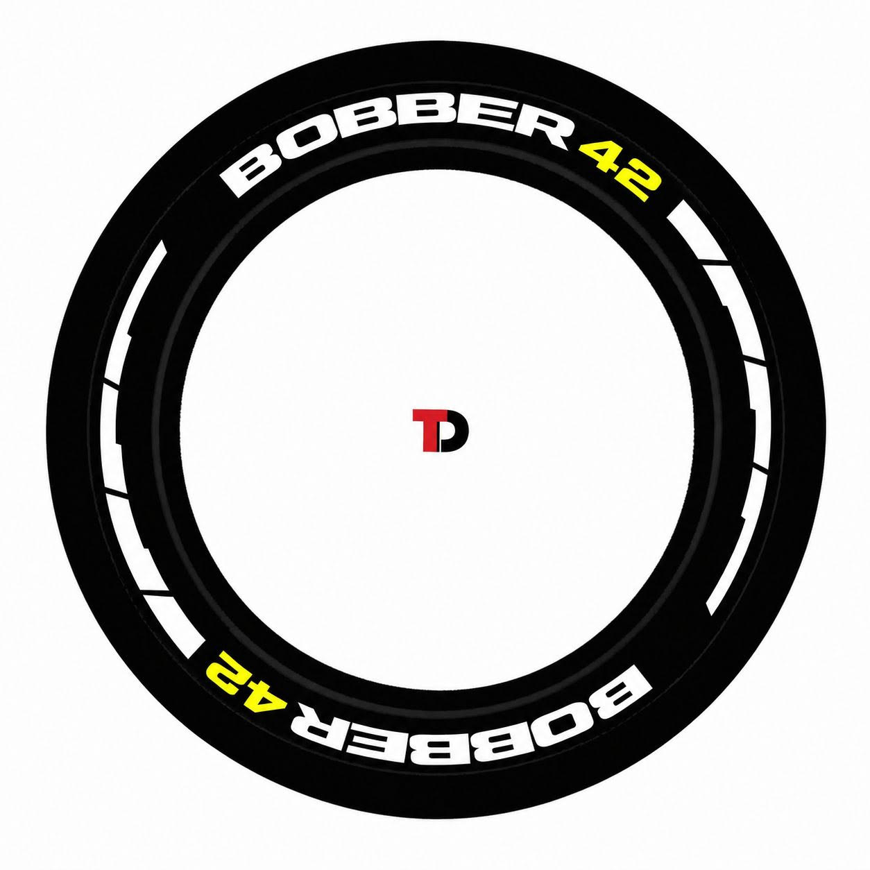 BOBBER 42 TYRE 3D STICKERS - Image 2