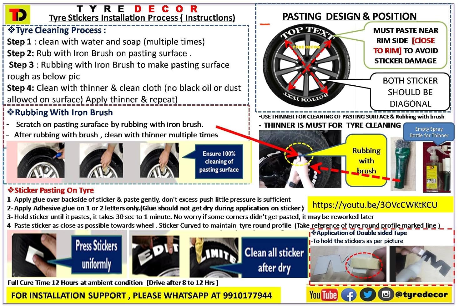 MICHELIN & FROAST FREE ARC - CUSTOM TYRE 3D LETTERING KIT - Image 18