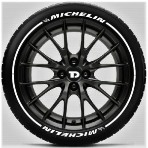 MICHELIN & STRIP - CUSTOM TYRE 3D LETTERING KIT