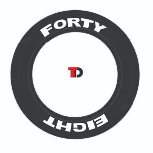 Forty Eight Tyre 3D Letteirng Kit