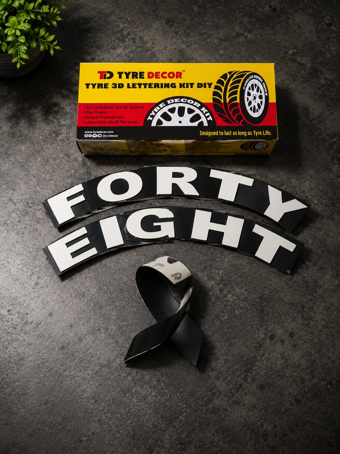 Forty Eight Tyre 3D Letteirng Kit - Image 7
