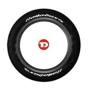 Hayabusa - Custom Tyre 3D Sticker